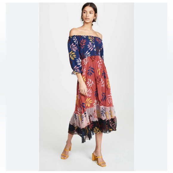 CAROLINA K Alexa Off-The-Shoulder Dress (D7) - Picture 1 of 14